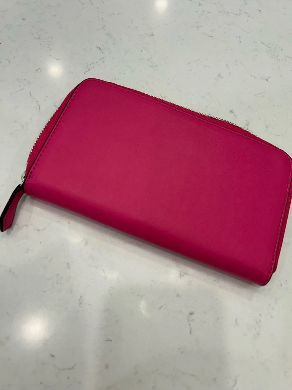Vera Bradley Bright Pink Zip Wallet
